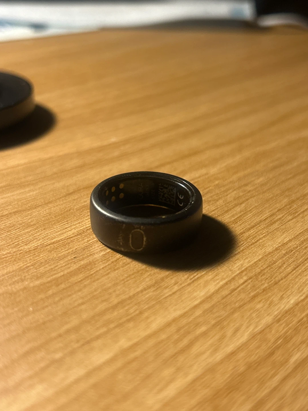 Oura Ring Gen 3 - Size 8 - Black - photo 3