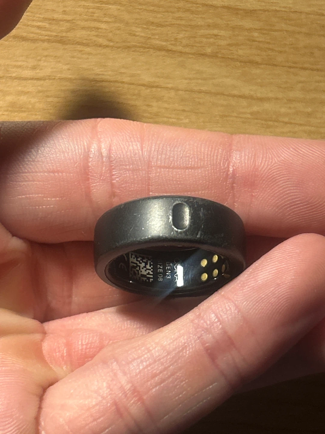 Oura Ring Gen 3 - Size 8 - Black