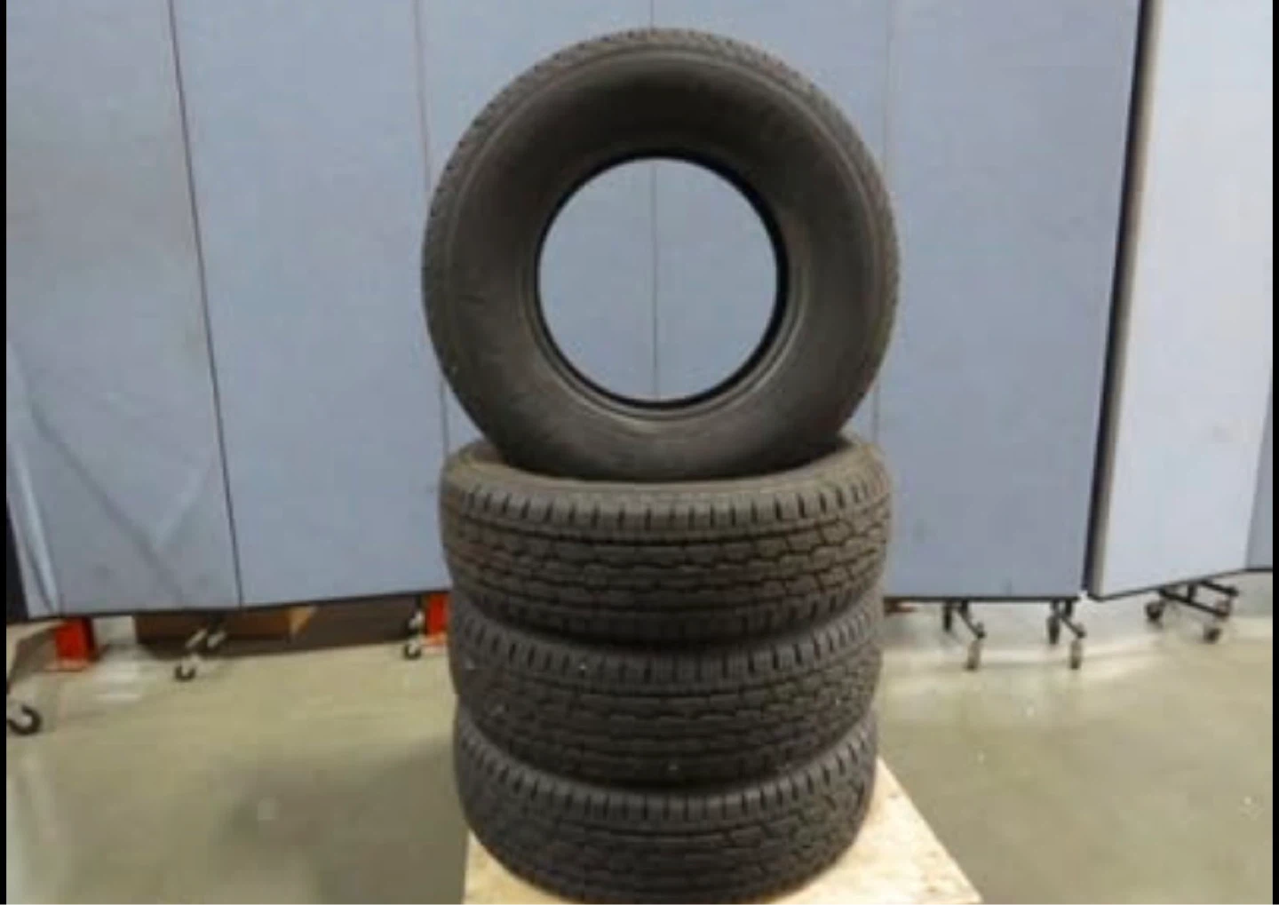 Set of 4 General Grabber HTS LT225/75R16 Tires - Load Range E