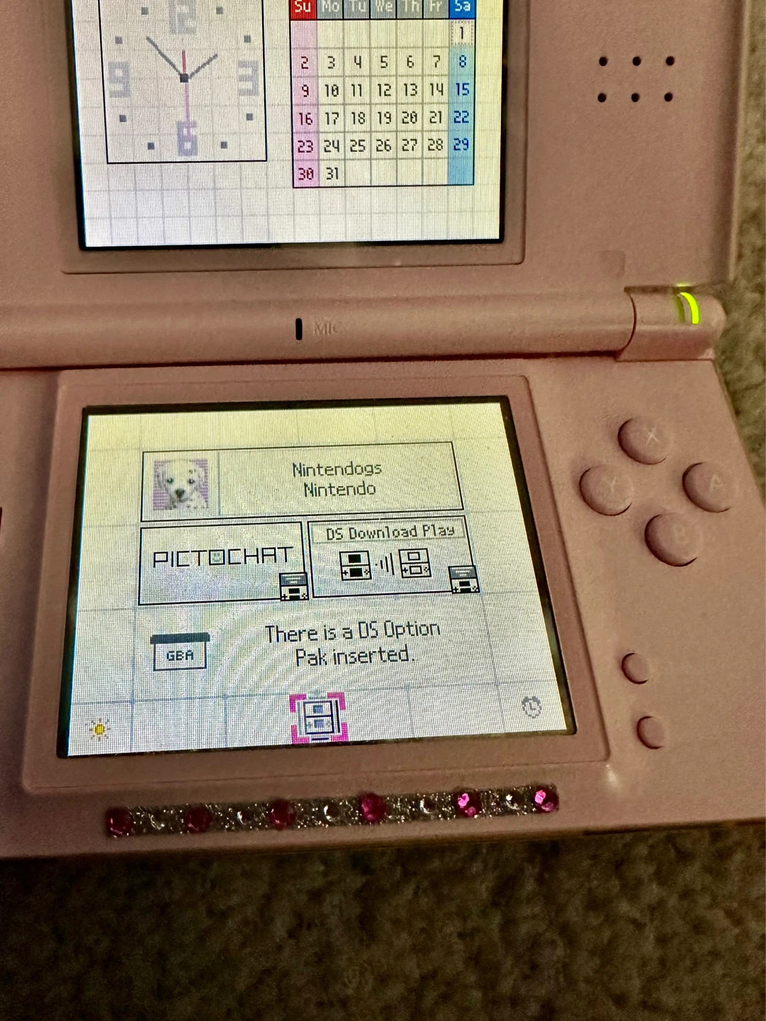 Nintendo DS Lite Pink Bundle with Games and Case - photo 2