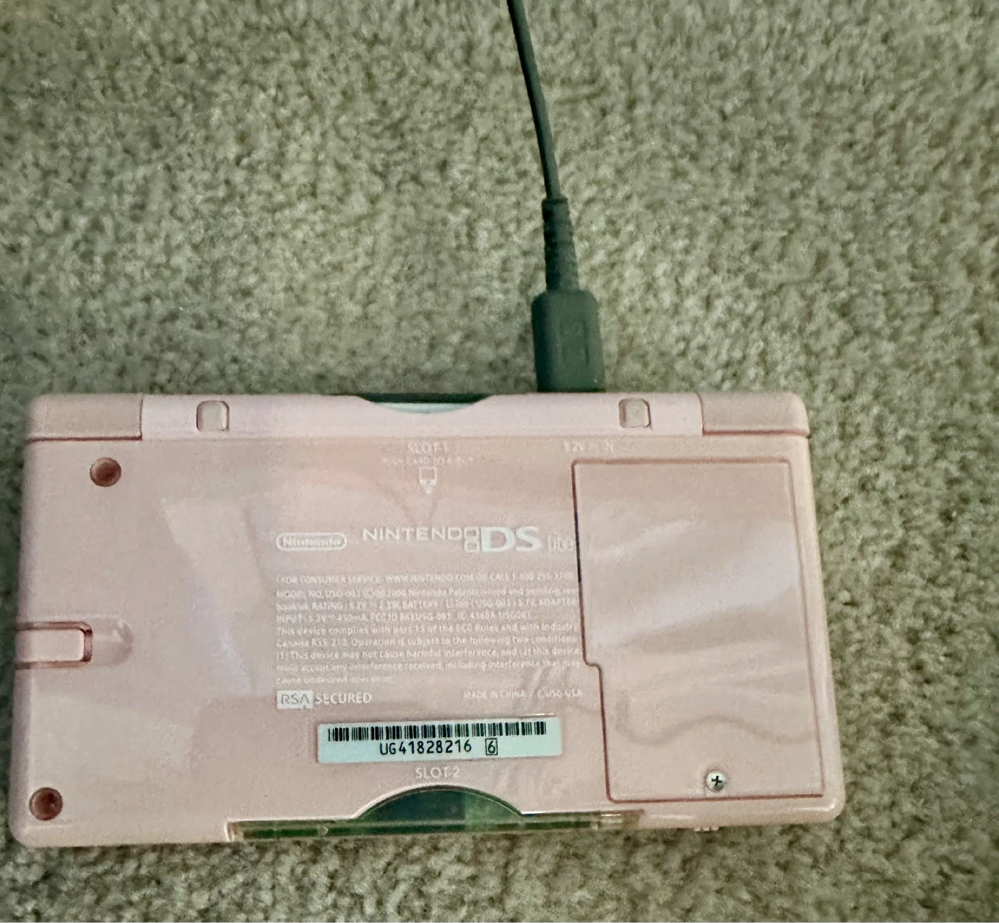 Nintendo DS Lite Pink Bundle with Games and Case - photo 3