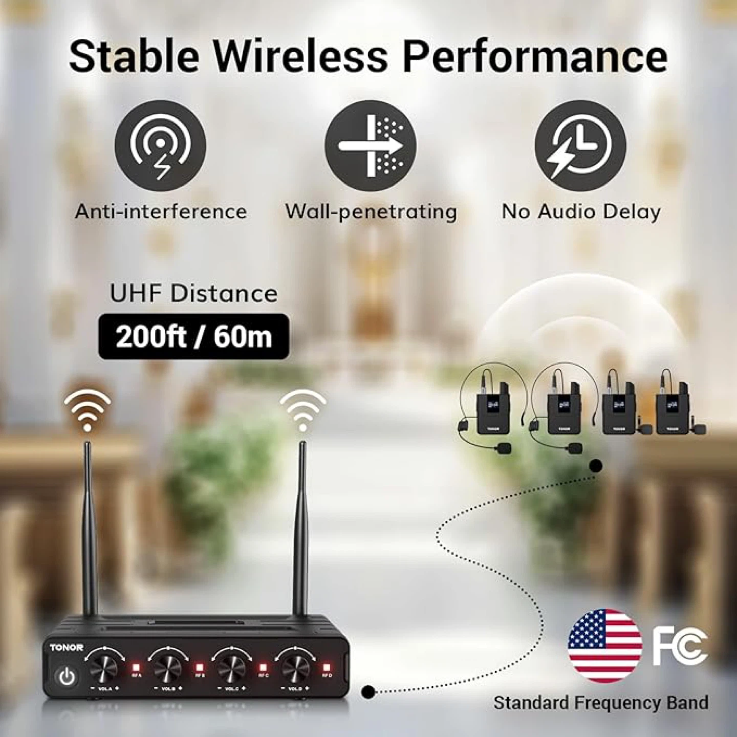 TONOR Wireless Microphone System - photo 2