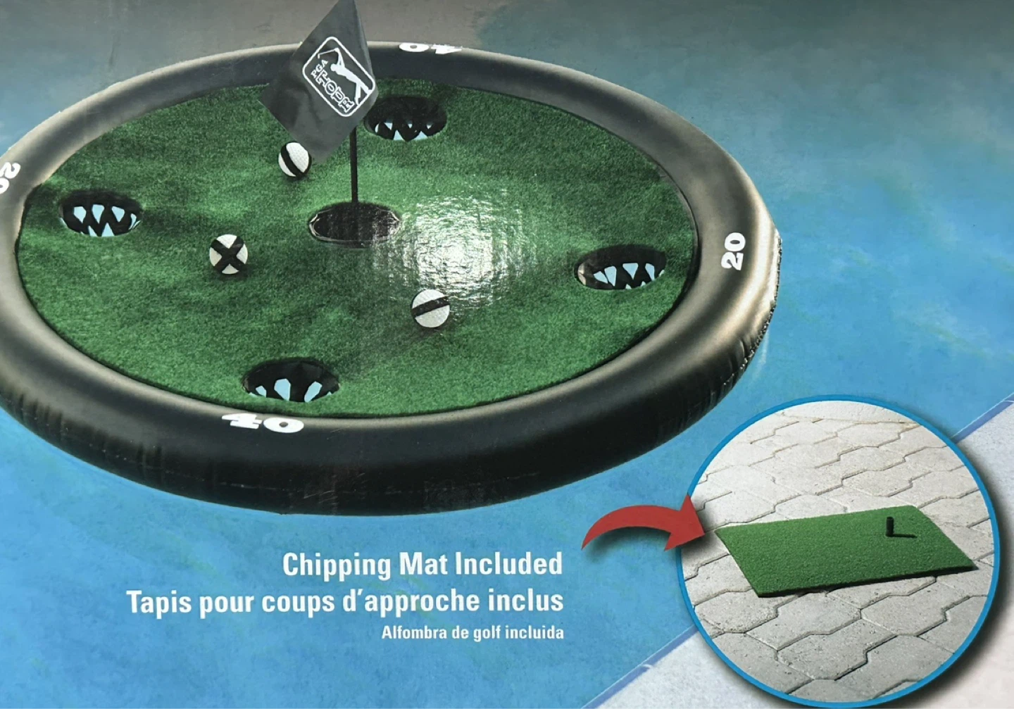 New PGA Tour Floating Golf Green Perfect Father’s Day Gift ⛳️ - photo 2