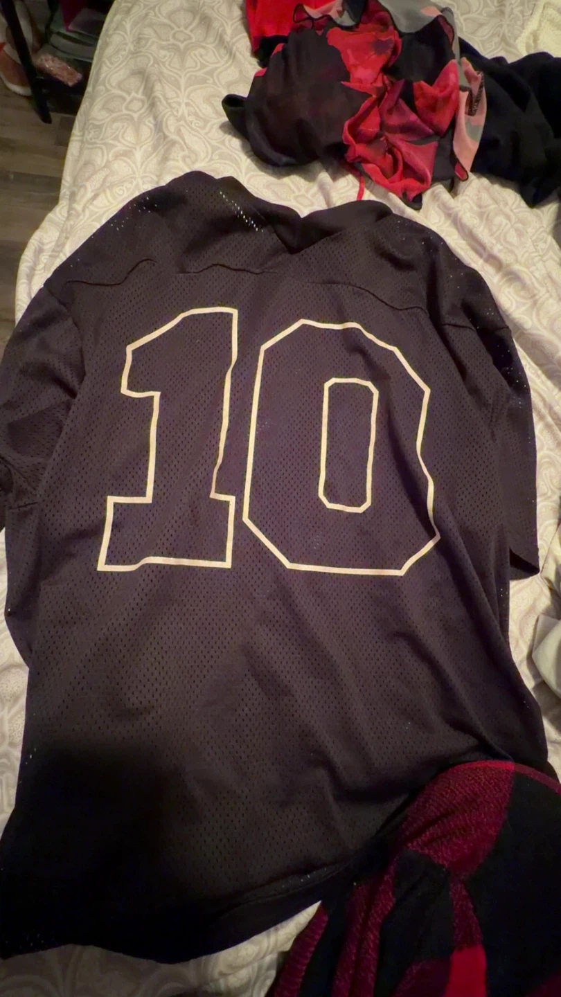 Black Number 10 Jersey