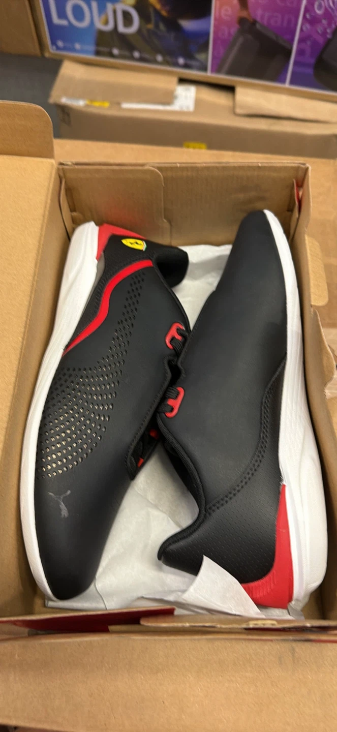 Puma Redon Bungee Shoes - Black/Red - Size 7 - photo 2