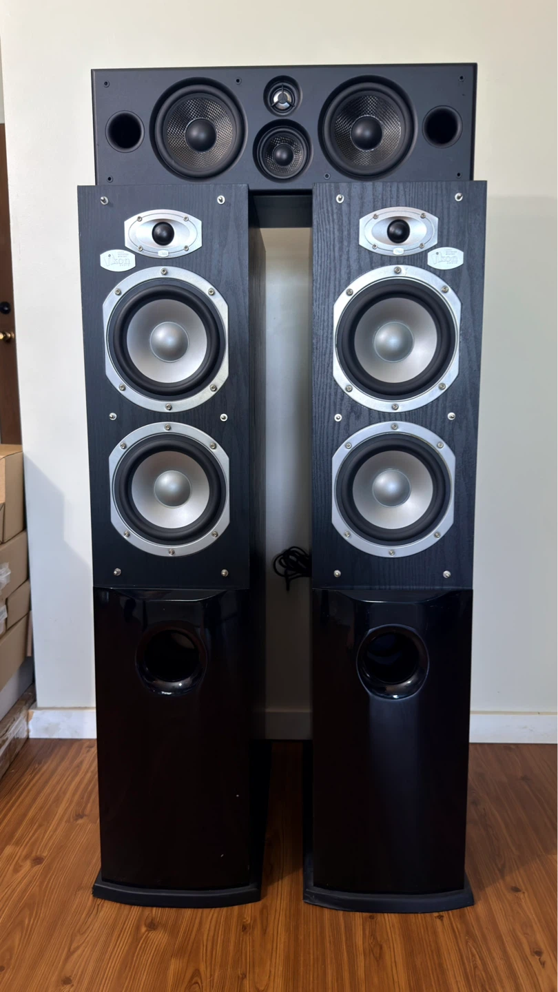 Powerful IKON CM6200 speaker system