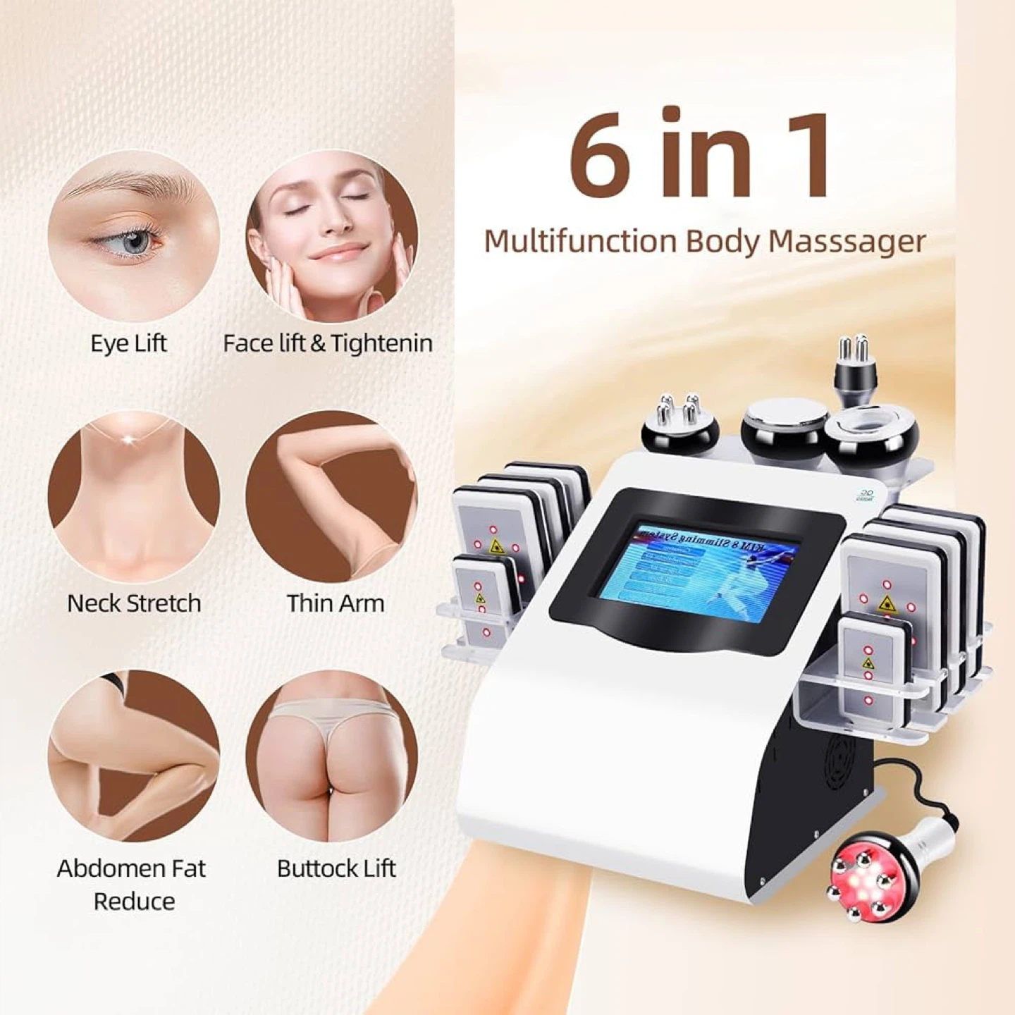 KIM 8 Slimming System Multifunction Body Massager 6 in 1 - photo 2