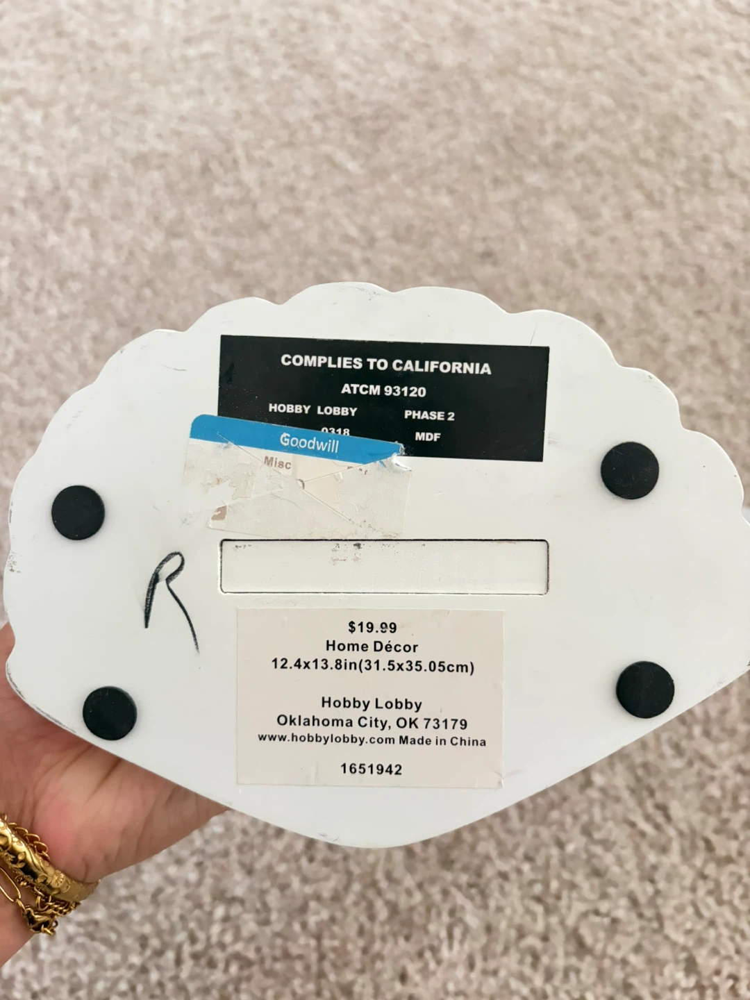 Hobby Lobby White Coral Decorative Object - photo 2