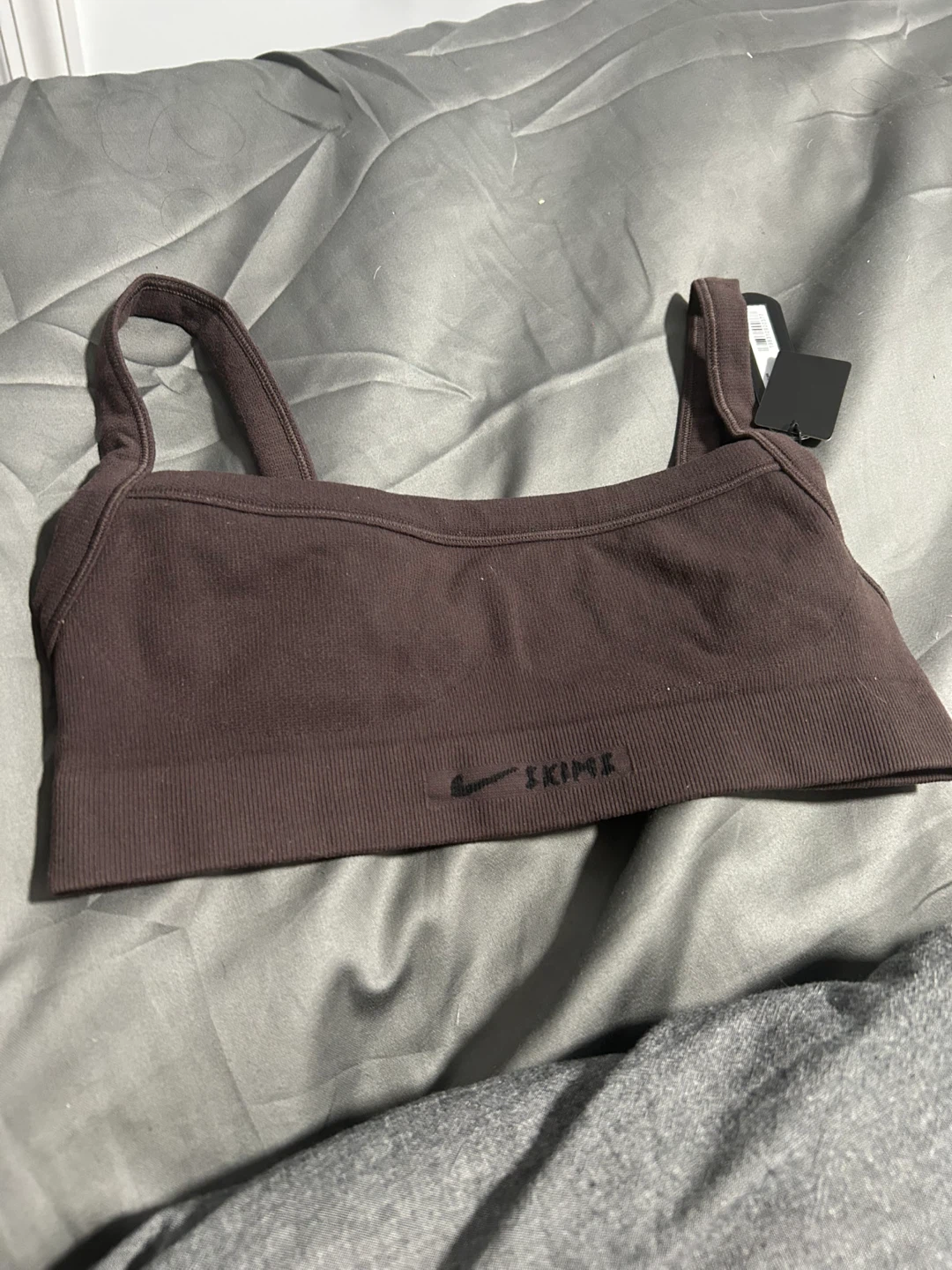 Nike x Skims Brown Sports Bra - photo 3