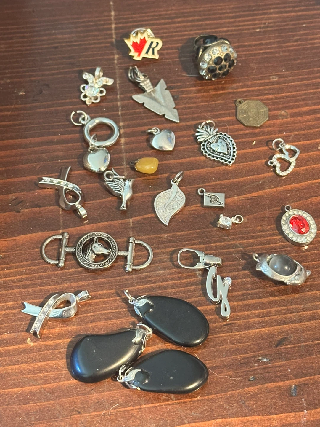 Pendants and some random bits