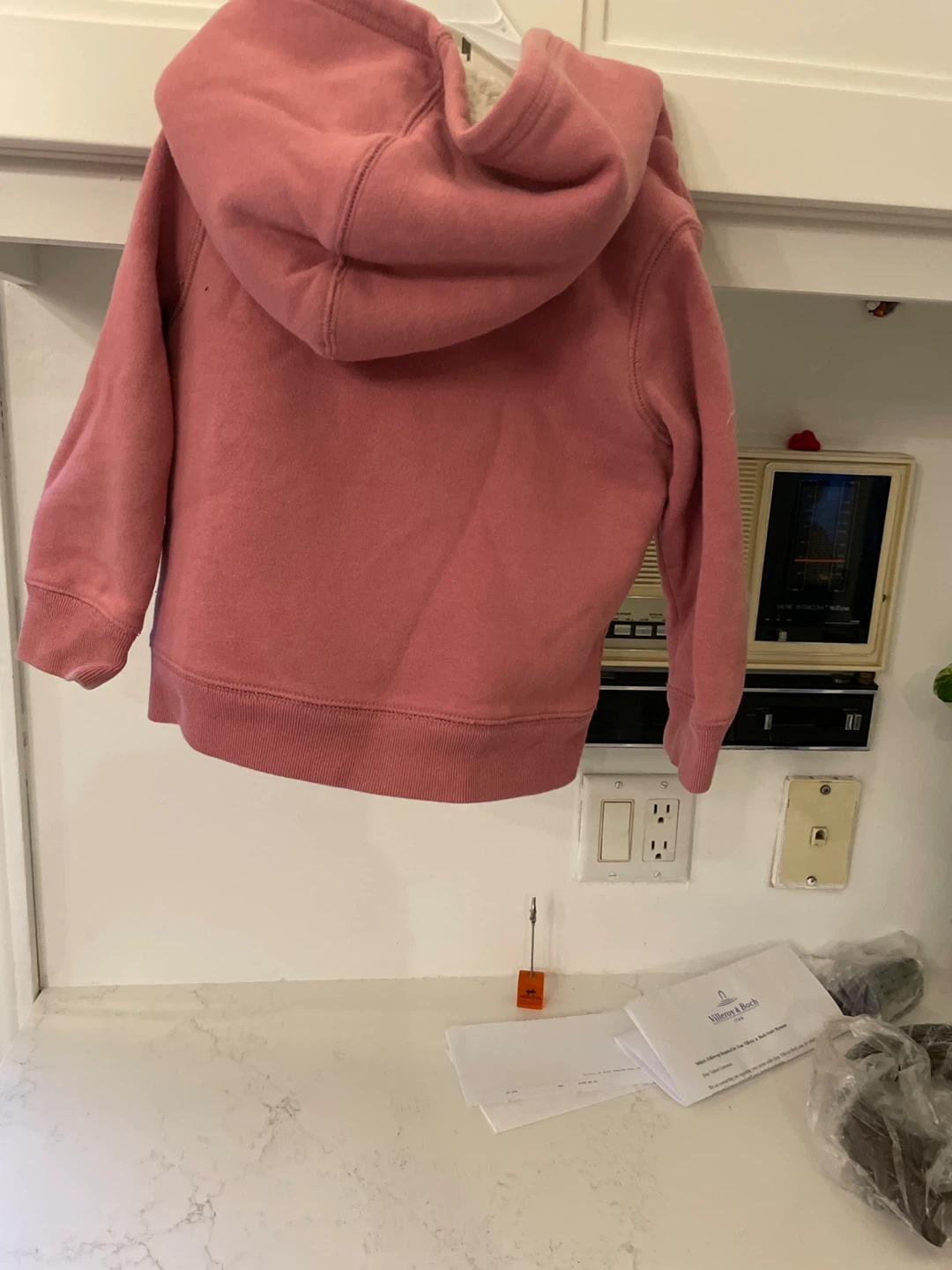 Gap Kids Pink Sherpa Lined Zip-Up Hoodie - photo 2