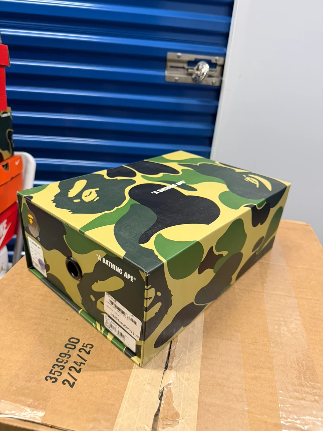 A BATHING APE® BAPE SK8 STA Low White Blue Camo - photo 5