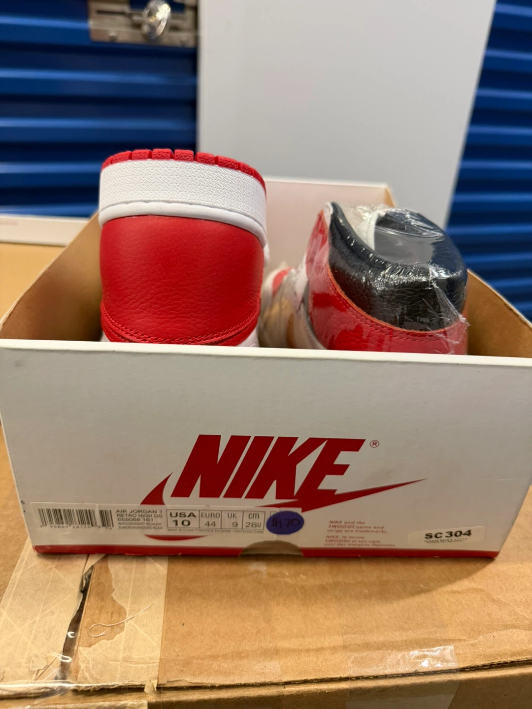 Nike Air Jordan 1 Men's Shoes - Size 10 - photo 2