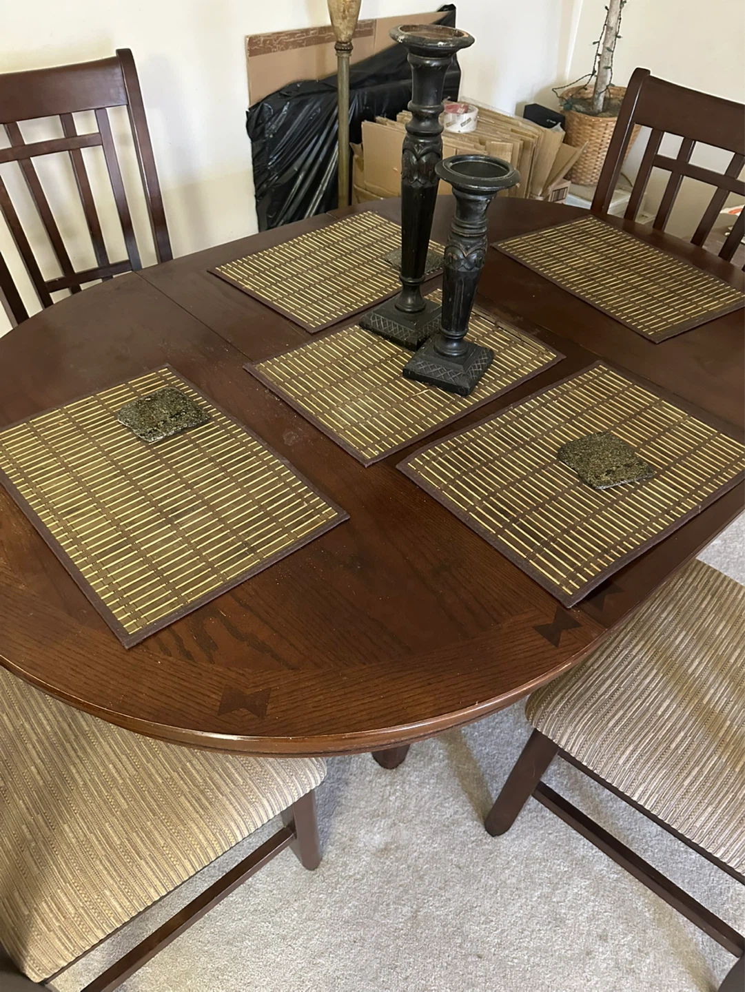 Dining table with six chairs - photo 2