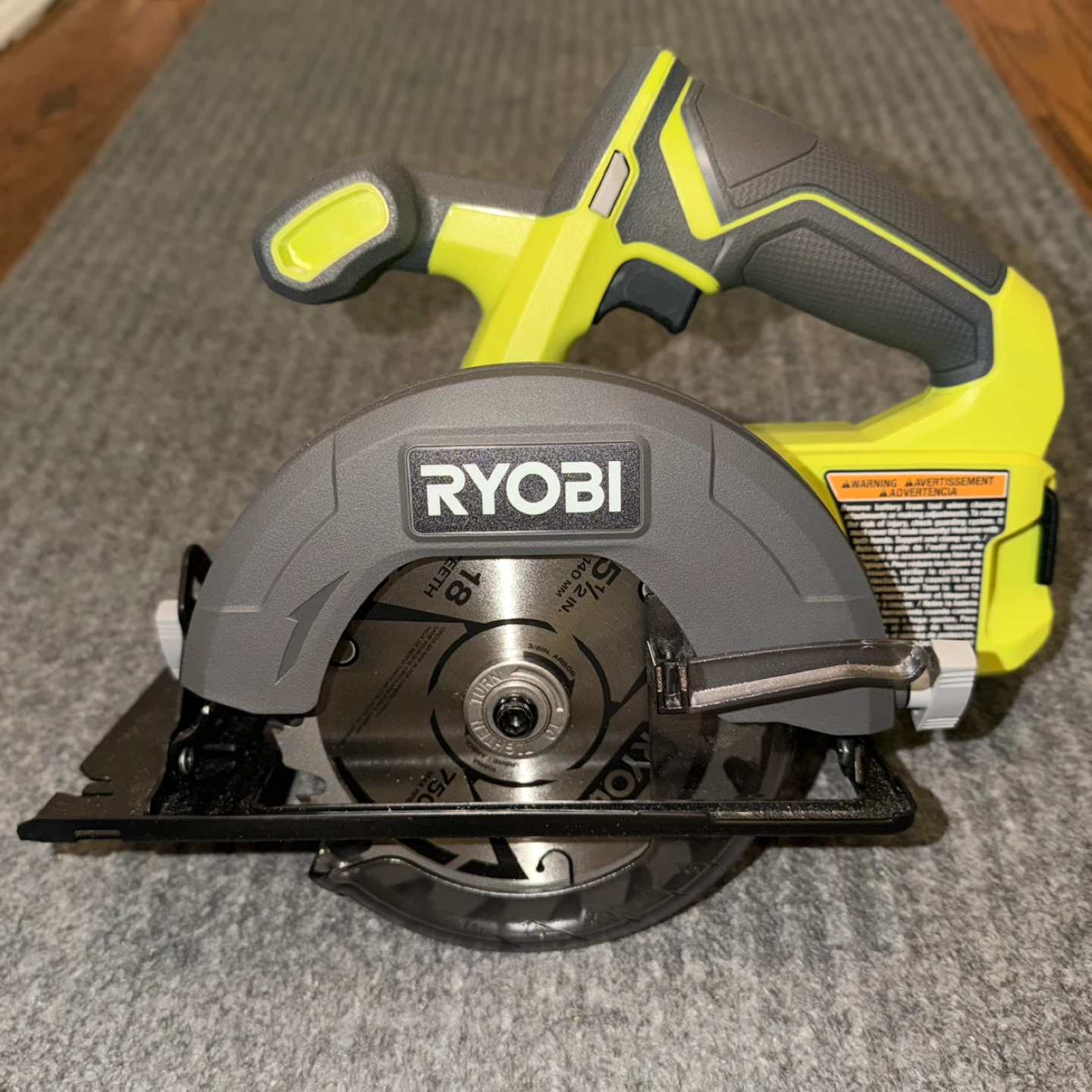 Ryobi ONE+ 18V Cordless 5 1/2 in. Circular Saw (Tool Only)