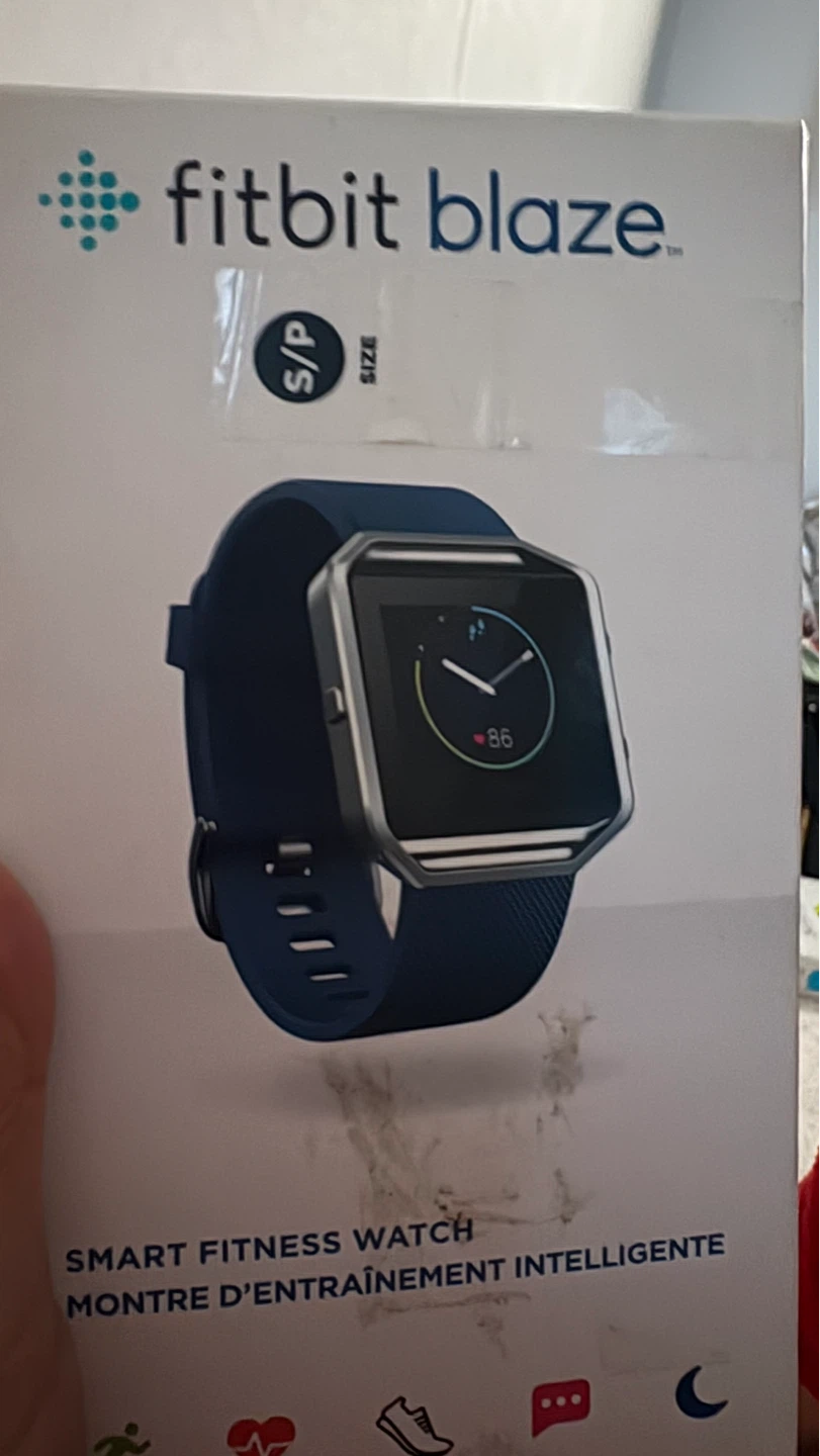 Fitbit Blaze Smart Fitness Watch - Blue