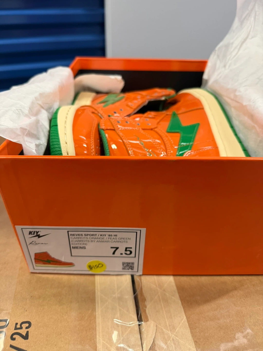 KIY 85 " Orange/Green Mens Size 7.5 - photo 2