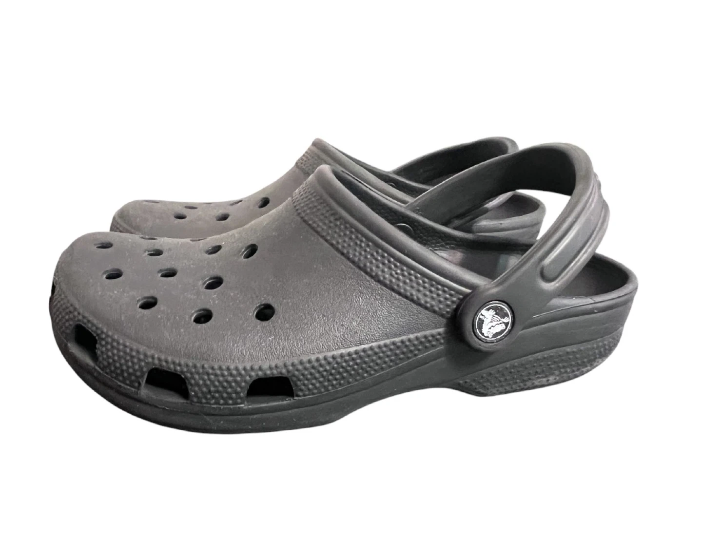 Crocs Classic Clogs – Black – Men’s 6 / Women’s 8