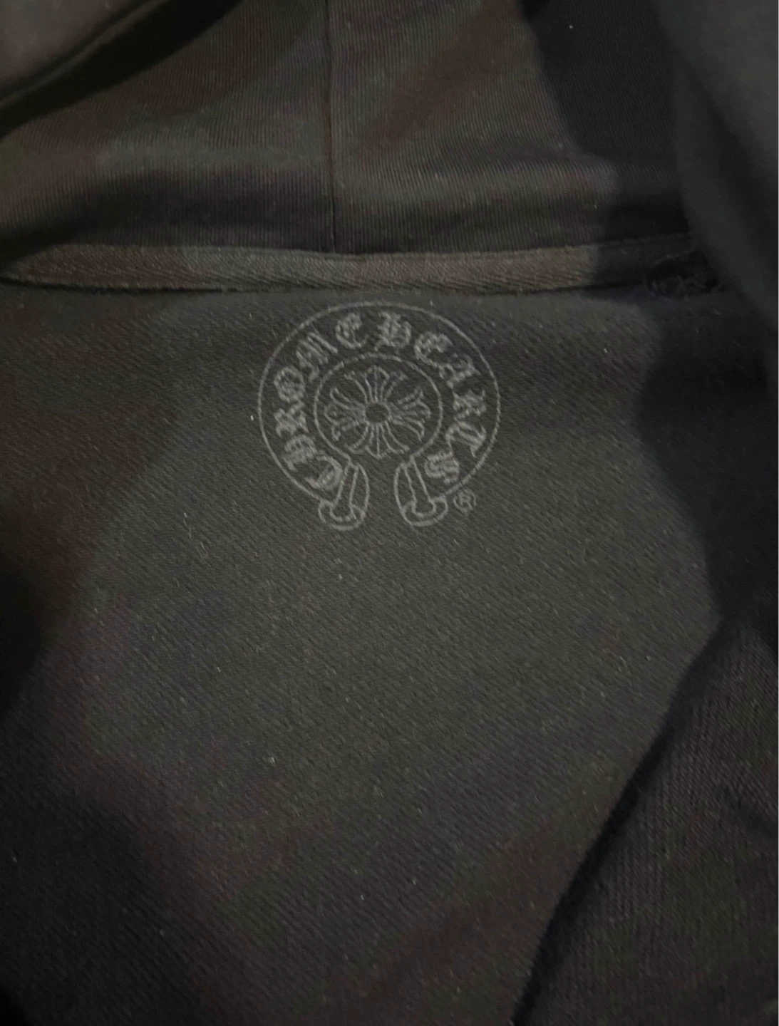 Chrome Hearts Black Zip-Up Hoodie - photo 3