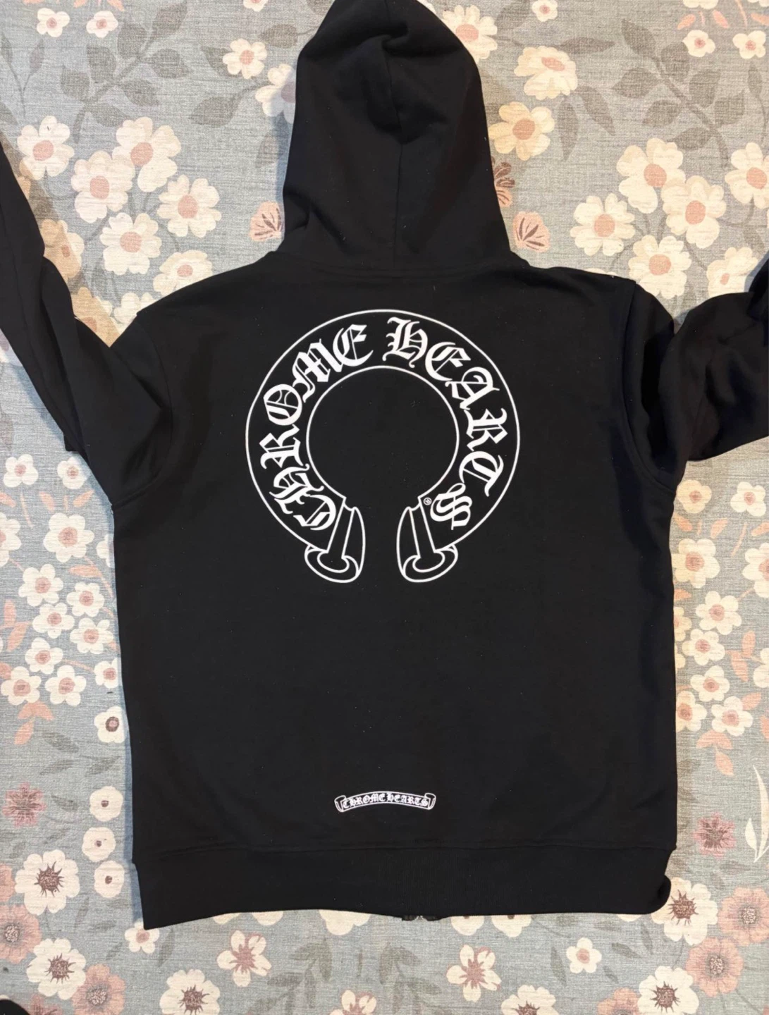 Chrome Hearts Black Zip-Up Hoodie - photo 5