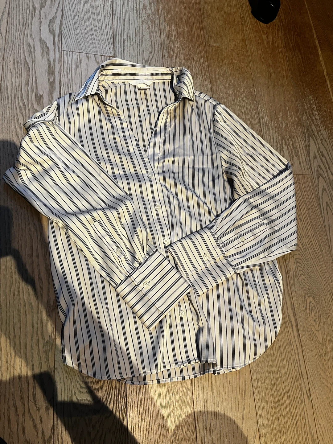 H&M Striped Long Sleeve Shirt - Size S