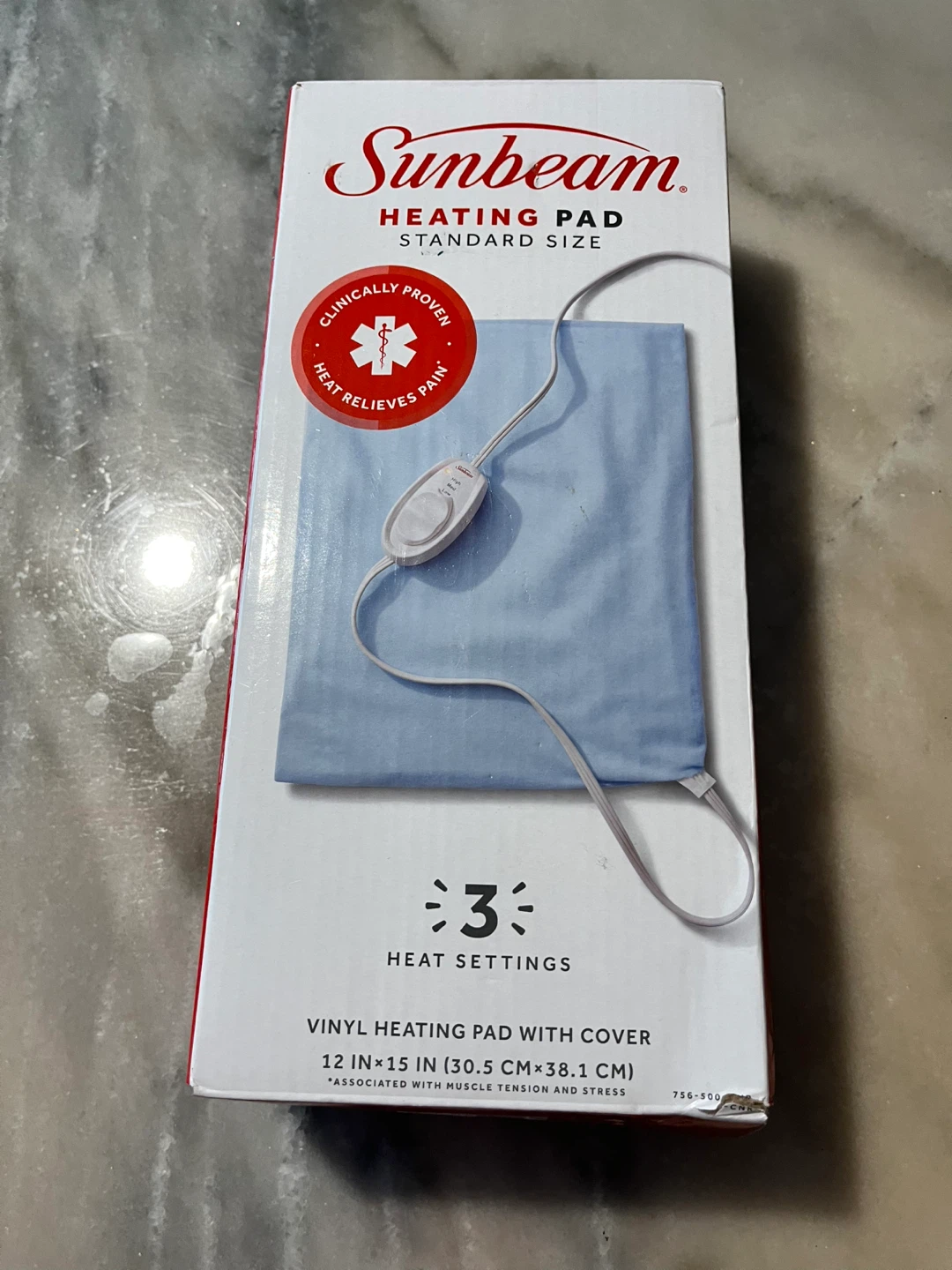 Sunbeam Heating Pad - Standard Size - photo 4