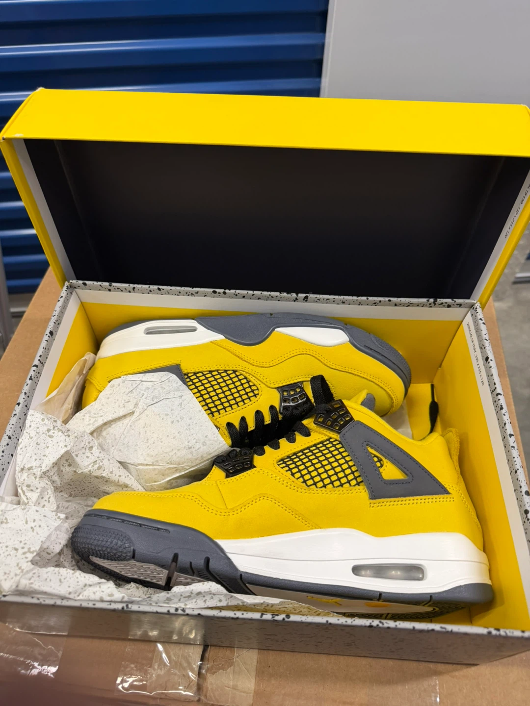 Air Jordan 4 Retro 'Lightning' Yellow - photo 3