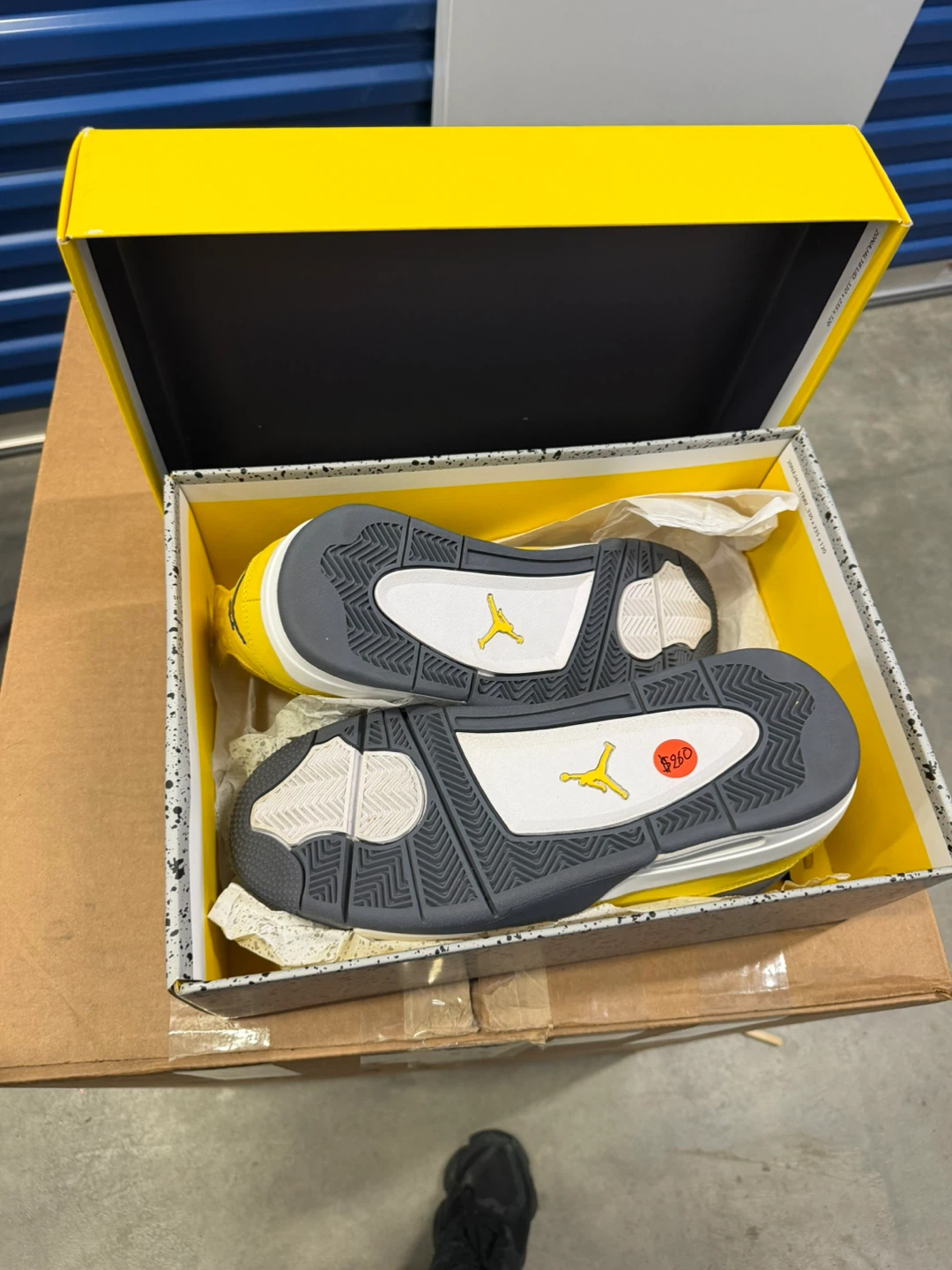 Air Jordan 4 Retro 'Lightning' Yellow - photo 2