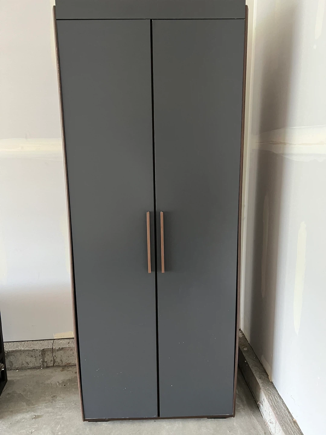 Tall Cabinet with Shelves and Hanging Rod - photo 2