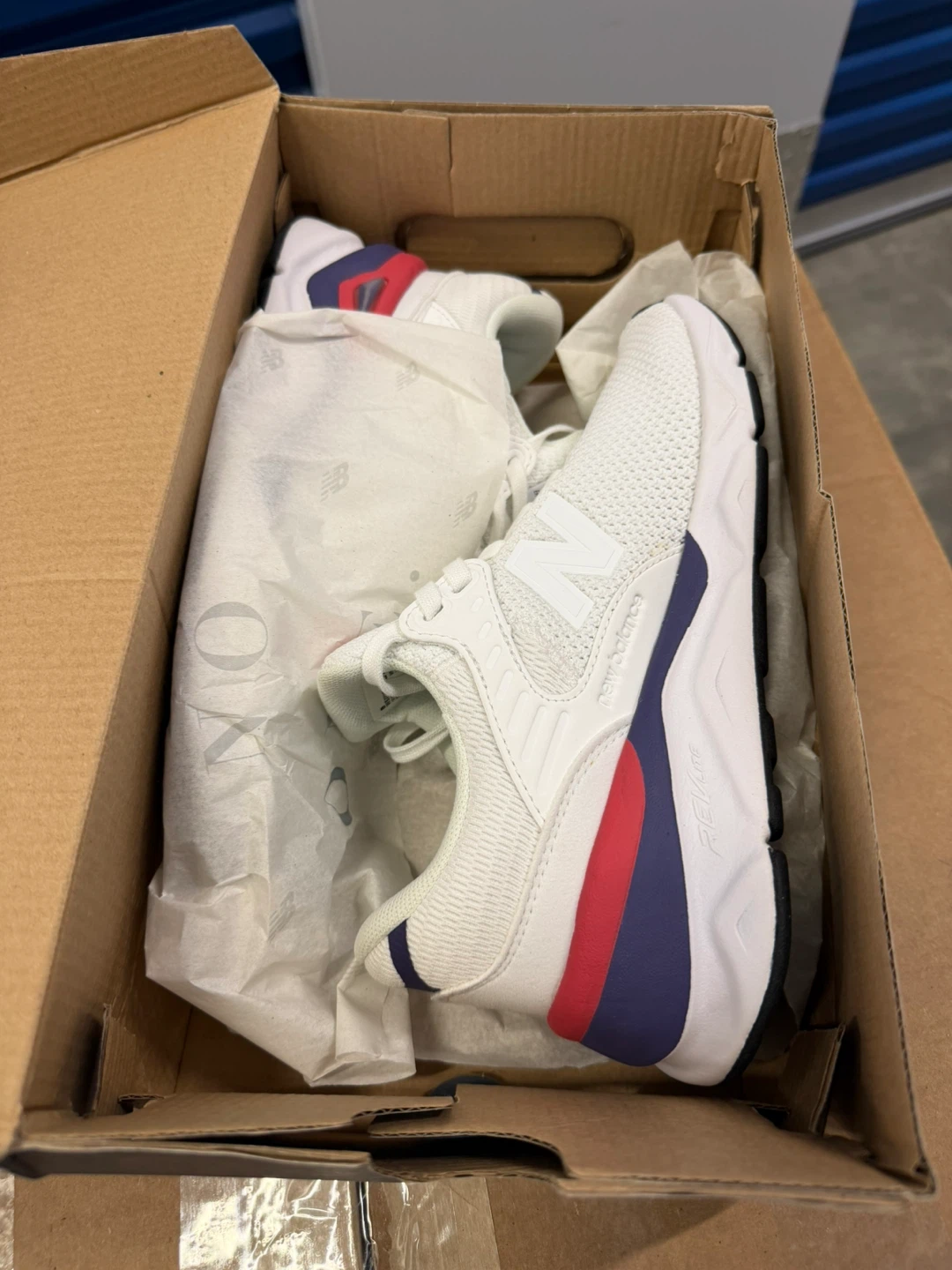 Sneakers White/Red/Blue Women's Size 5.5