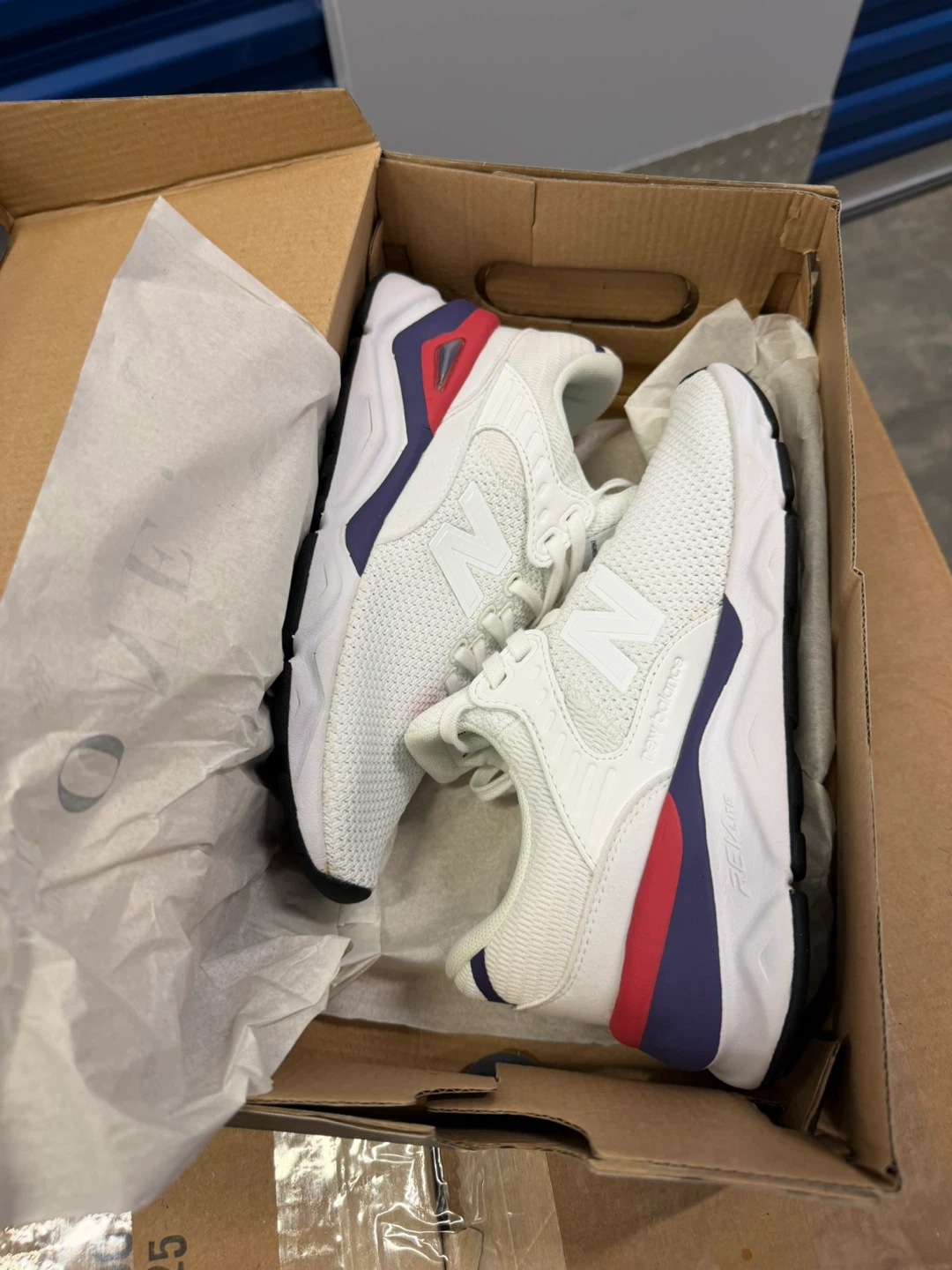 Sneakers White/Red/Blue Women's Size 5.5 - photo 2