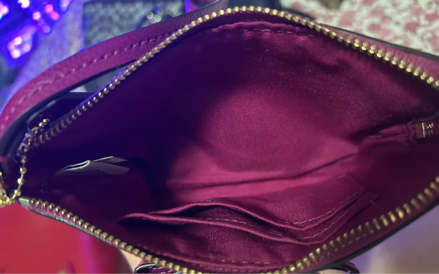 Coach Wristlet - Cranberry - photo 2