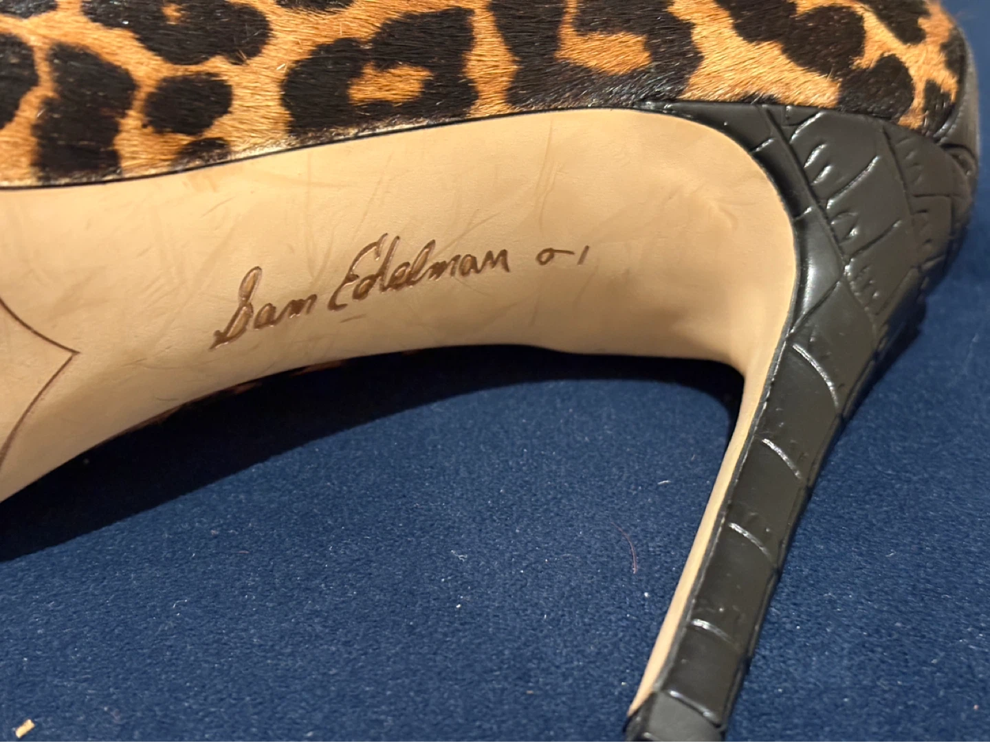 Sam Edelman Leopard Print heels - photo 3