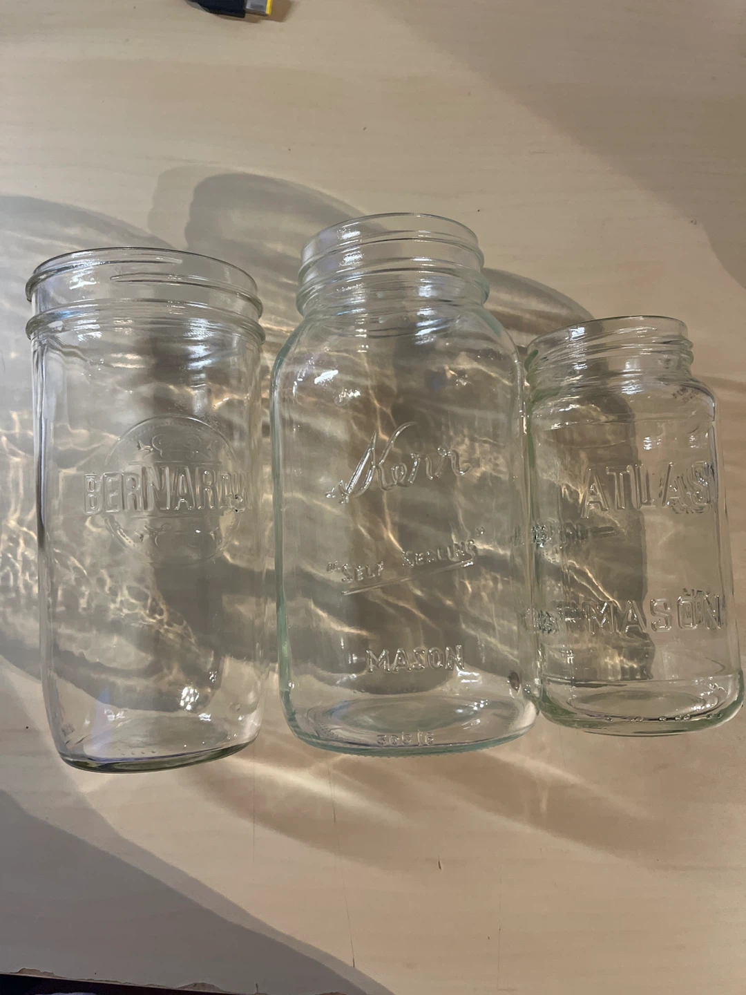 Assorted Mason Jars