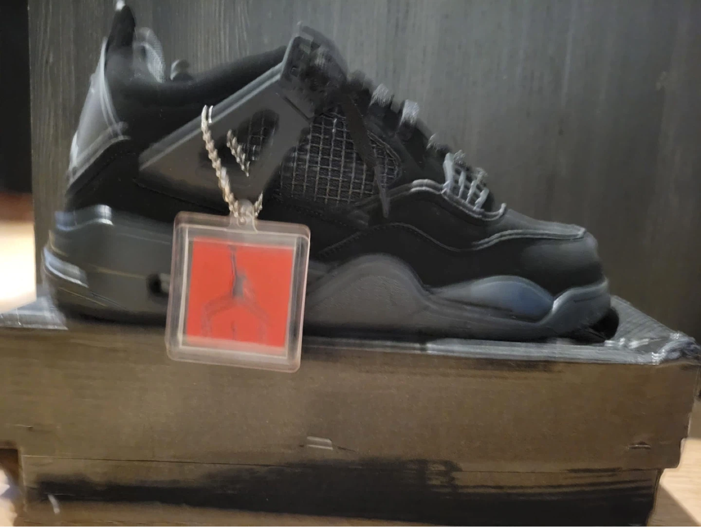 Air Jordan 4 'Black Cat' Sneakers - photo 5