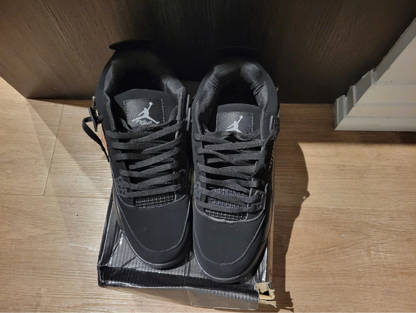 Air Jordan 4 'Black Cat' Sneakers - photo 4