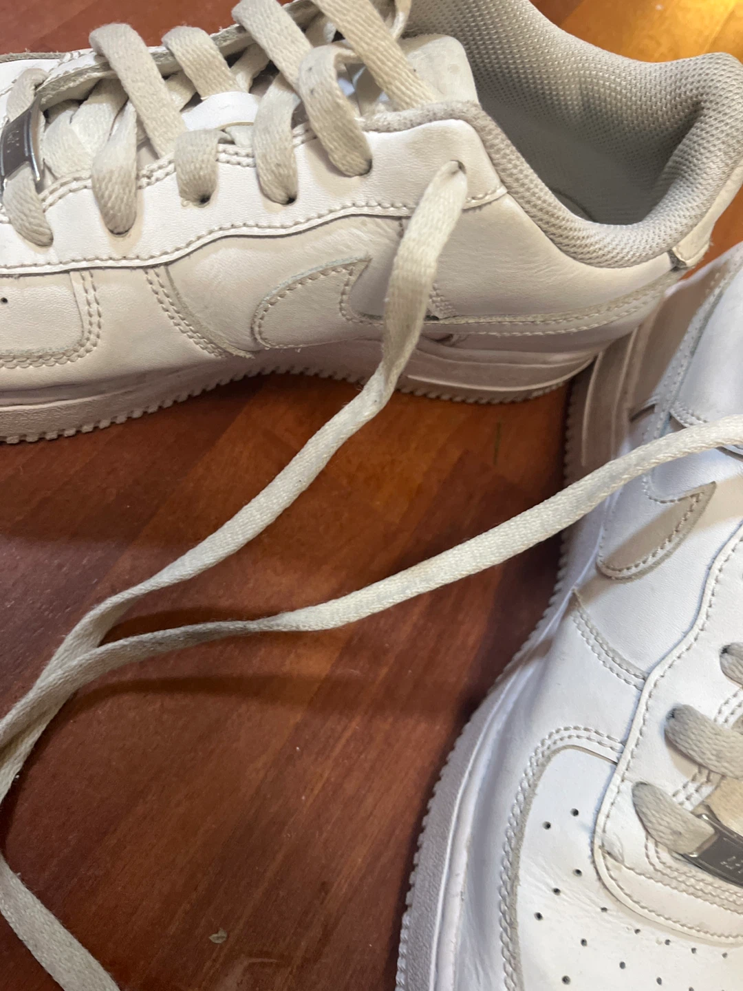 Nike Air Force 1 White Sneakers - photo 3
