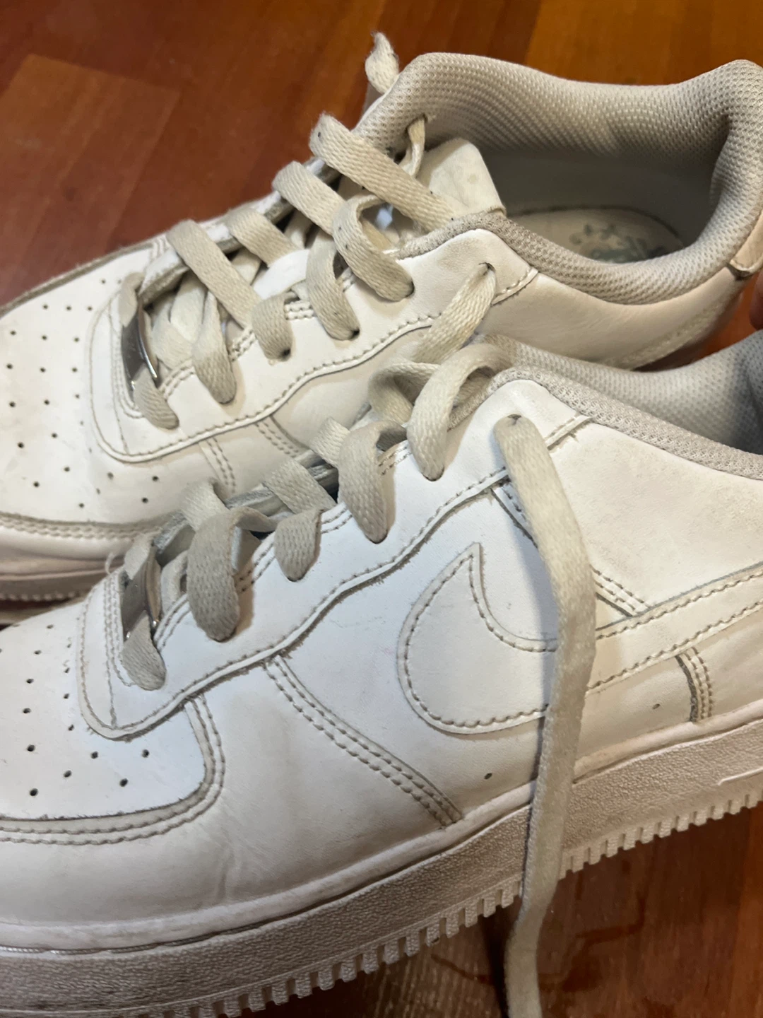 Nike Air Force 1 White Sneakers - photo 4