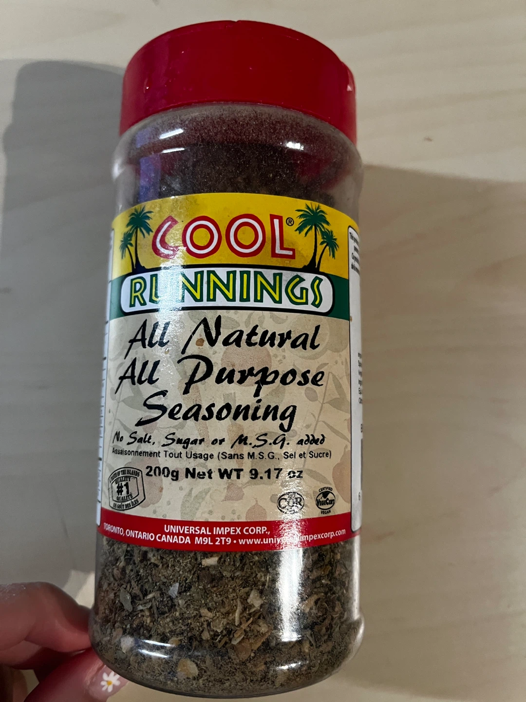 Cool Runnings All Natural All Purpose Seasoning 200g