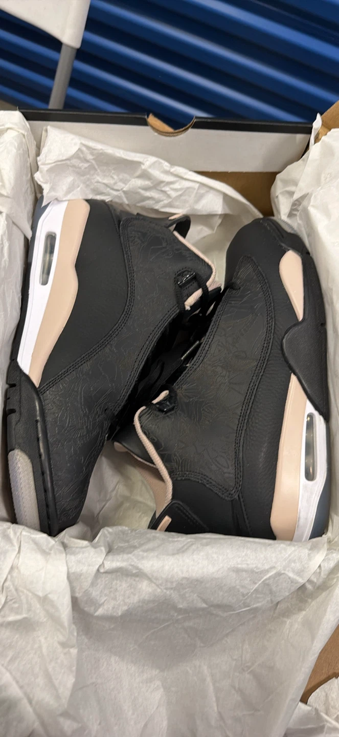 Air Jordan 4 Retro SE GS 'Whispers of the Past' Black/Tan
