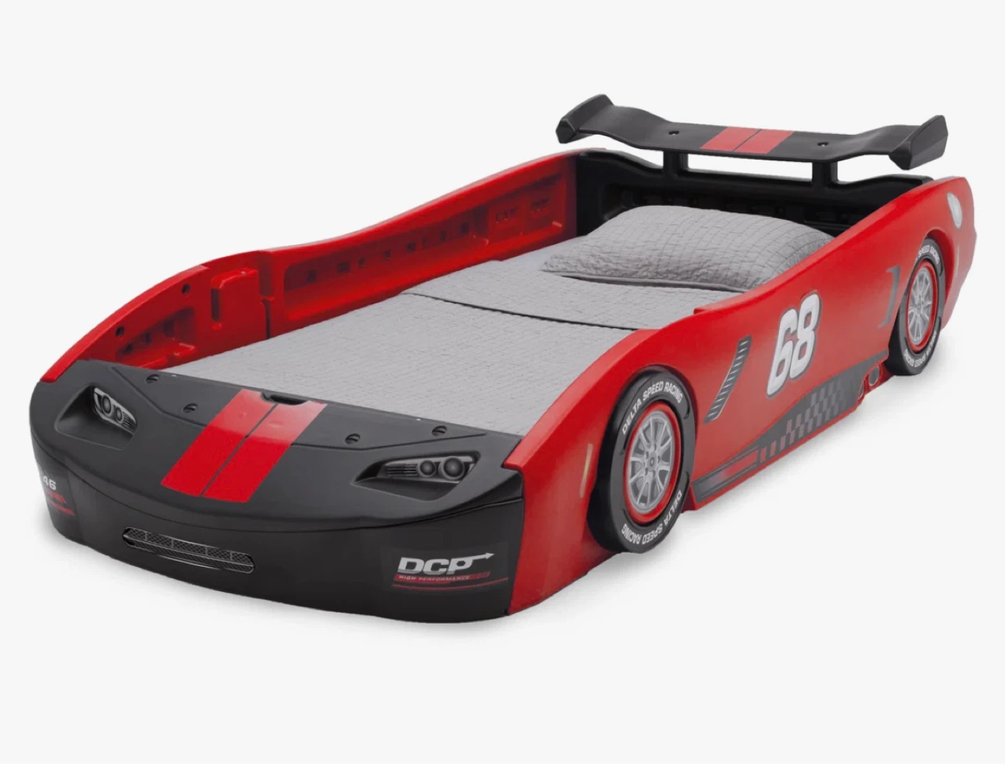 Kids Race Car Bed - Red