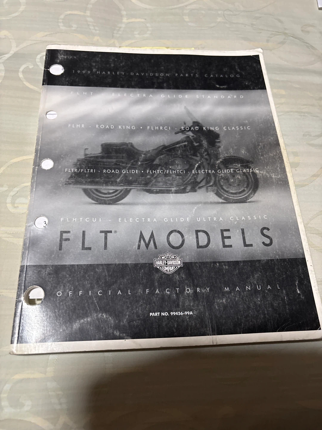 1999 Harley-Davidson Service Manual - FLT Models - photo 2