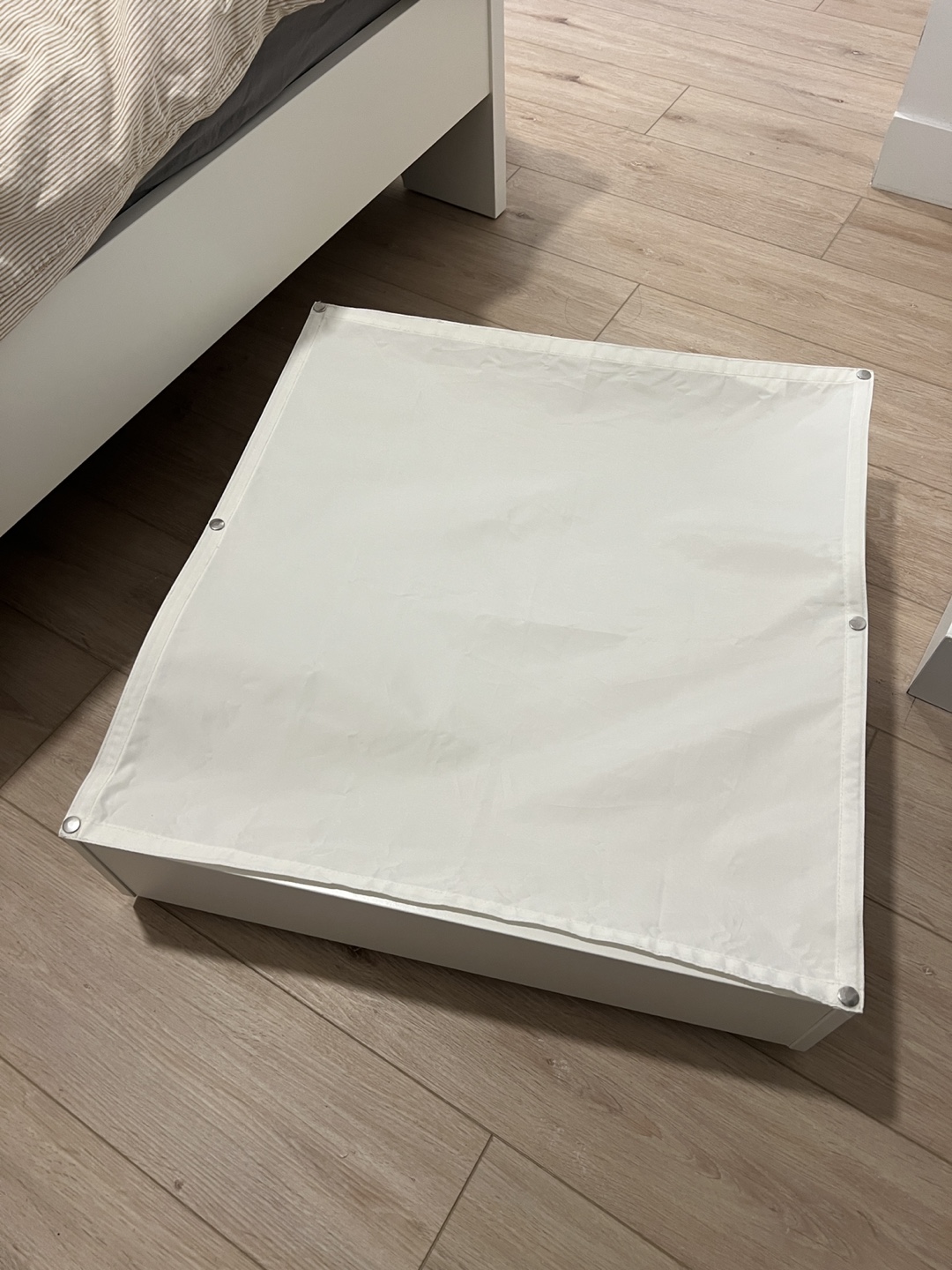IKEA White Under-Bed Storage Box - photo 4