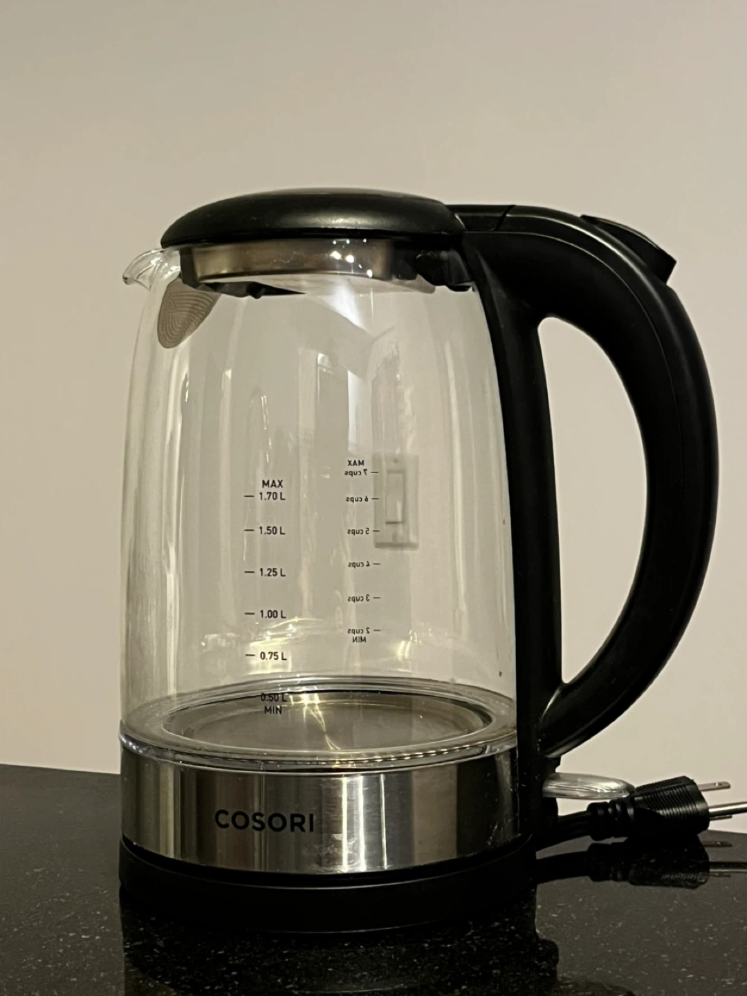 COSORI Electric Kettle 1.7L Glass - photo 3