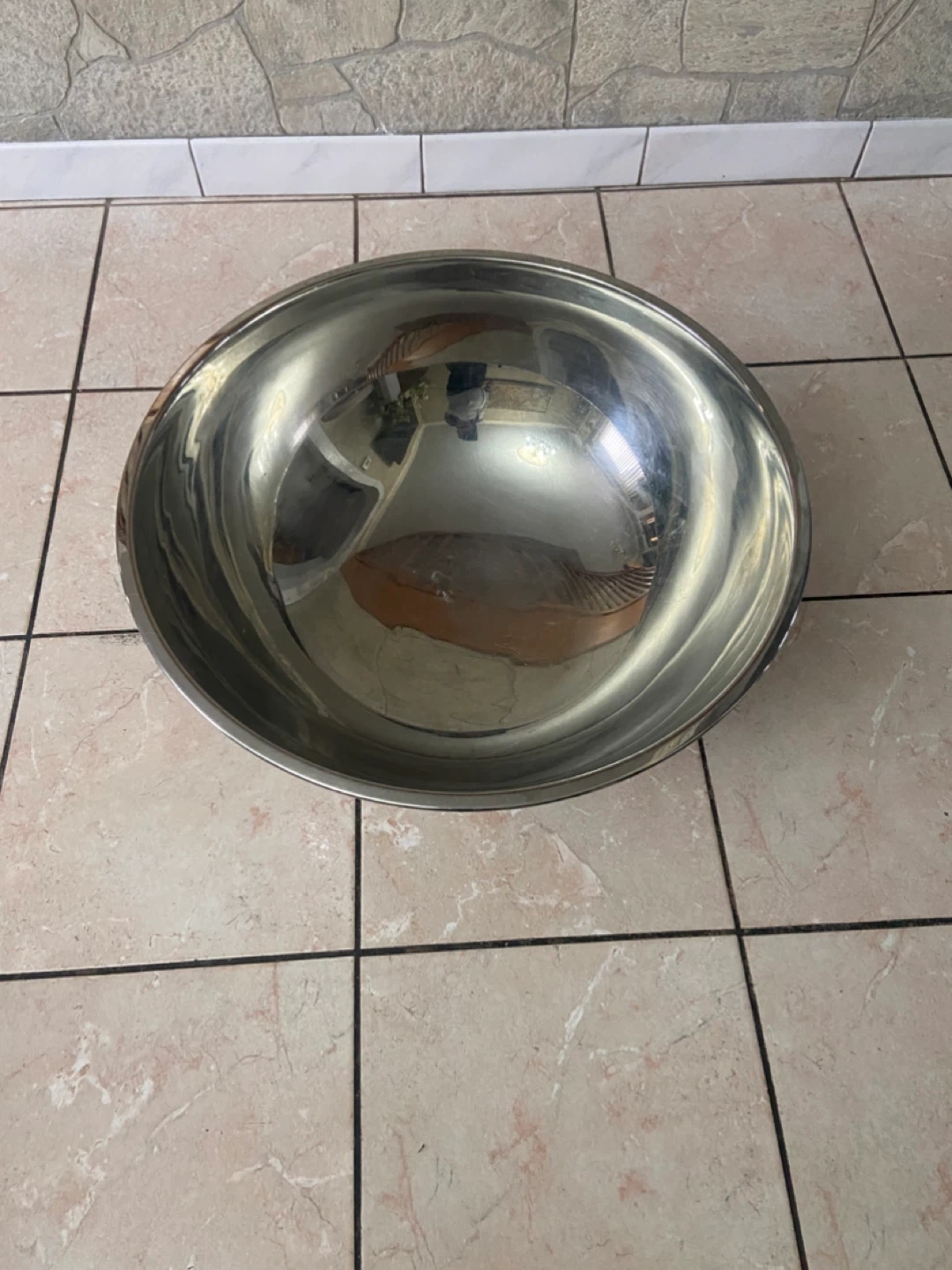 Vintage Oneida Usa Modern Silver Plated Pedestal Base Punch Bowl - photo 2