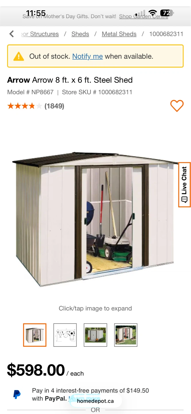 Metal Shed