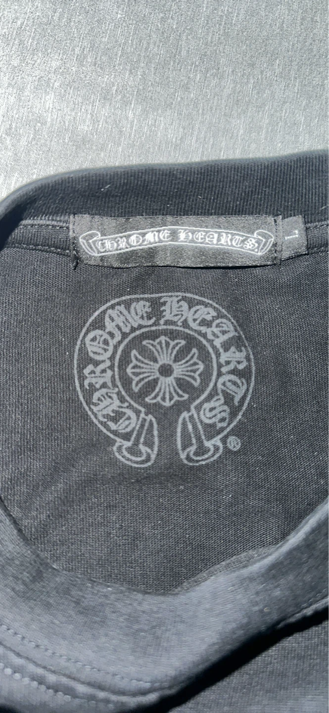 Chrome Hearts Long Sleeve Shirt - Black & Blue - photo 3