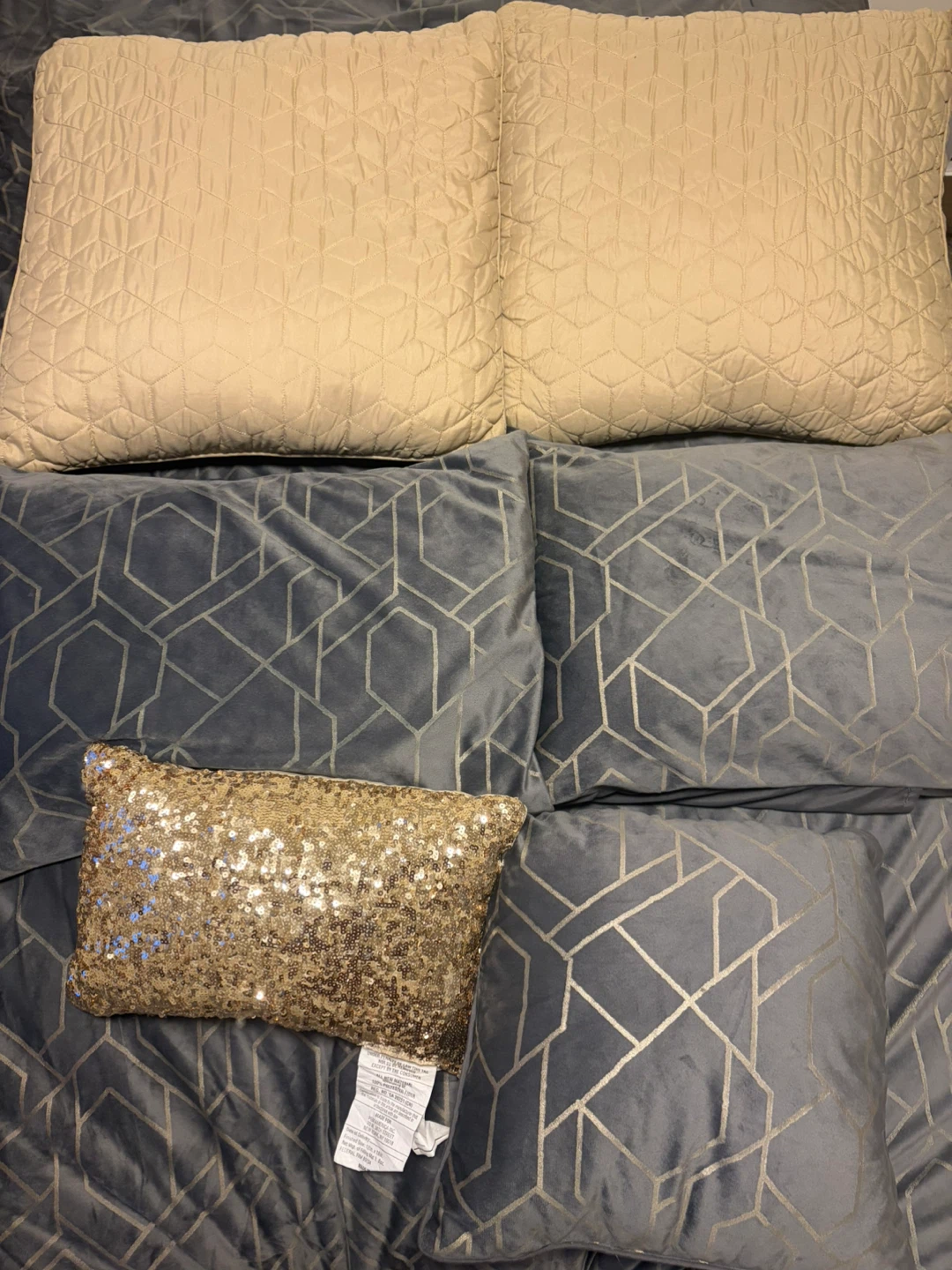 Queen comforter Set velour - photo 2