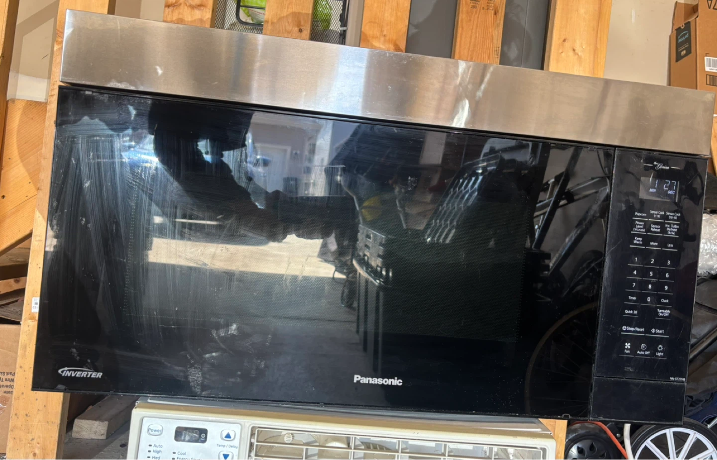 Panasonic Stainless Steel Microwave Oven - photo 5