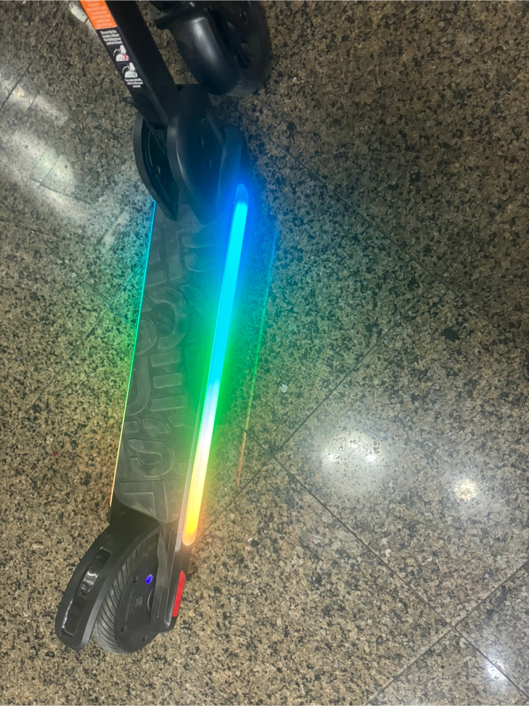 Electric Scooter with LED Deck Lights - photo 4